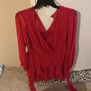 Red dress